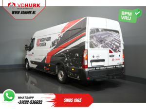 Opel Movano Van 2.3 CDTI 130 к.с. L4H2 RWD DEMO 2.5t Trekverm./ Aircon/ Бічні панелі