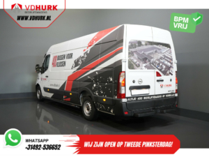 Opel Movano Van 2.3 CDTI 130 hp L4H2 RWD DEMO 2.5t Trekverm./ Airco/ Sidebars
