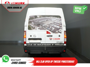 Opel Movano Van 2.3 CDTI 130 hp L4H2 RWD DEMO 2.5t Trekverm./ Airco/ Sidebars