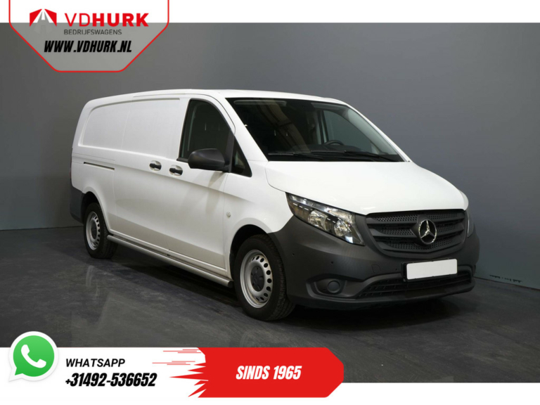 Mercedes-Benz Vito Van 114 CDI Aut. 9G L3 XL RWD BPM FREE! Cruise/ PDC/ Klimaanlage/ Seitenständer