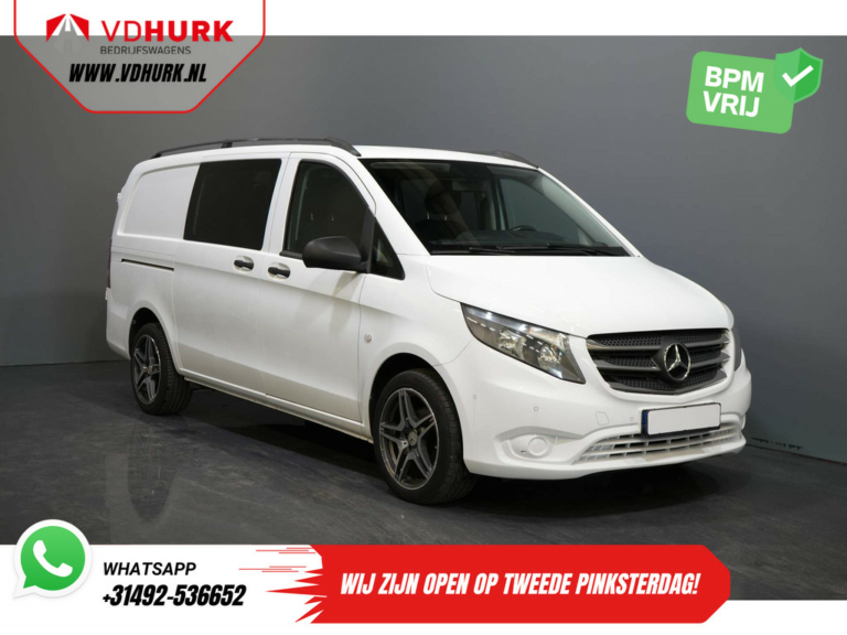 Mercedes-Benz Vito Van 114 CDI DC Double Cab BPM FREE! 17'' Airco/ LMV/ Cruise/ PDC