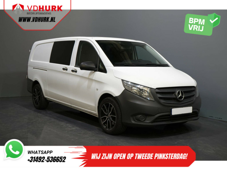 Mercedes-Benz Vito Van 114 CDI Aut. L3 XL BPM FREE! 2x Drzwi przesuwne/ LMV/ Cruise/ Klimatyzacja/ Hak holowniczy