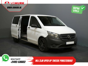 Mercedes-Benz Vito Bestelbus 114 CDI Aut. L3 XL BPM VRIJ! 2x Schuifdeur/ LMV/ Cruise/ Airco/ Trekhaak