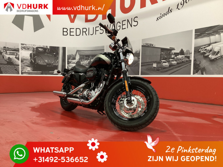 Harley-Davidson Chopper XL 1200C Sportster Custom Vance & Hines/ Alarmanlage/ Schlüsselanhänger/ Garmin Zumo XT