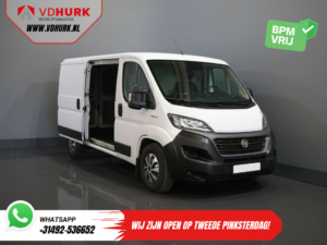 Fiat Ducato Van 2.3 MJ 160 hp ZF Aut. L2 2x Porte coulissante/ Chauffage au sol/ Caméra/ Navi/ Croisière/ Barre de remorquage 3t