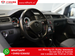 Volkswagen Caddy Van 2.0 TDI 100 hp DSG Aut. Stand heater/ Fittings/ Seat heating/ Cruise/ Towing hook
