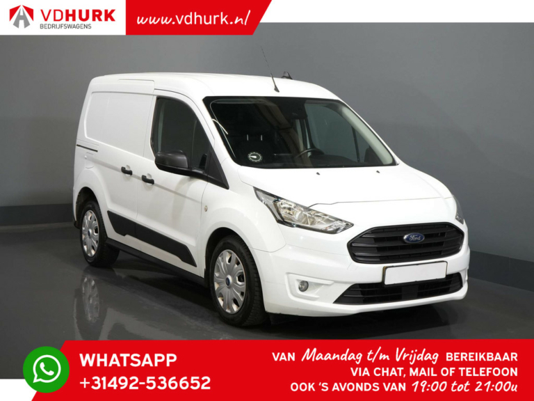 Ford Transit Connect Van 1.5 TDCI 120 ch Aut. Adapt.Cruise/ Carplay/ Interior/ Stand heater/ Inverter/ 3 pers./ Seatverw./ Camera