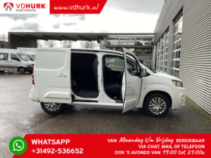 Peugeot Partner Van 1.5 HDI 130 hp Aut. Stand heater/ CarPlay/ 3 Pers./ Climate/ Seat heating/ Camera/ PDC/ Cruise/ Towing hook