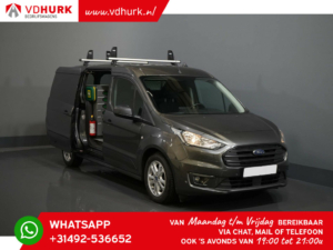 Ford Transit Connect Bestelbus 1.5 TDCI 120 pk Aut. L2 3Pers./ Inrichting/ Standkachel/ Stoelverw./ Carplay/ PDC/ Camera/ Cruise/ Airco