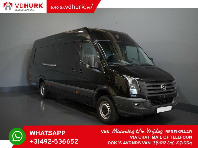 Volkswagen Crafter Bestelbus 2.0 TDI 164 pk L4H2 XXL! Cruise/ Camera/ Gev.Stoel/ Stoelverw./ PDC V+A/ Airco