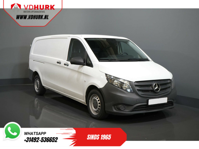 Mercedes-Benz Vito Van 114 CDI Aut. L3 343 XL EURO6 BPM FREE! Încălzire poziție/ Încălzire scaune/ Cruise/ Cameră foto/ Aer condiționat