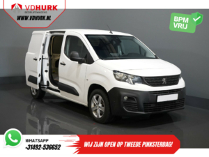 Peugeot Partner Van 1.5 HDI 130 hp Aut. L2 Long 3pers./ Stand heater/ Seatverw./ Carplay/ Camera/ PDC/ LMV/ Cruise/ Towbar/ Airco