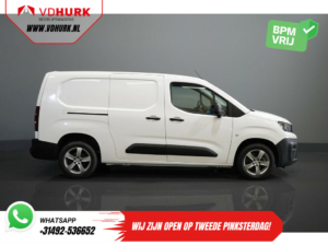 Peugeot Partner Van 1.5 HDI 130 hp Aut. L2 Long 3pers./ Stand heater/ Seatverw./ Carplay/ Camera/ PDC/ LMV/ Cruise/ Towbar/ Airco