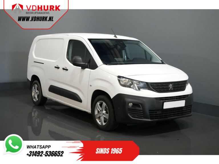 Peugeot Partner Van 1.5 HDI 130 к.с. авт. L2 Long 3перс./ Підігрів сидінь/ Підігрів сидінь/ Carplay/ Камера/ PDC/ LMV/ Круїз/ Фаркоп/ Кондиціонер