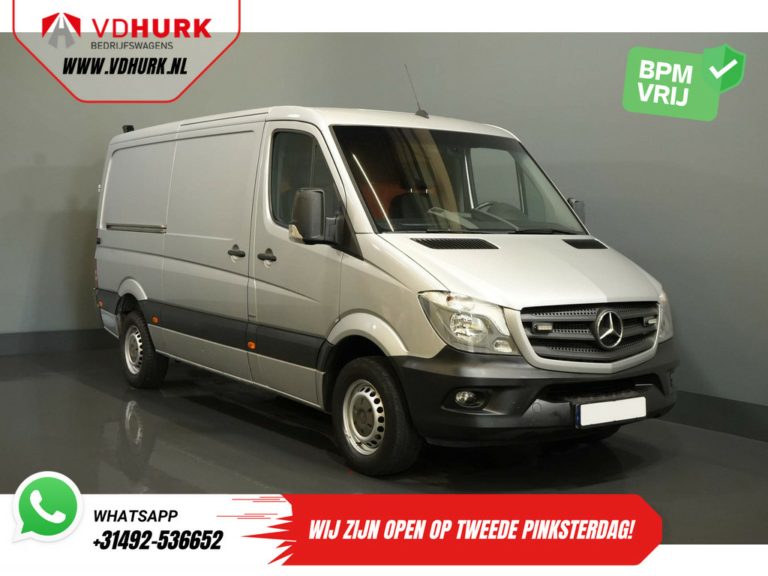 Mercedes-Benz Sprinter Bestelbus 319 3.0 V6 EURO6 L2 3.5t Trekverm./ Gev.Stoel/ Stoelverw./ Camera/ Cruise/ Navi/ Airco/ Trekhaak