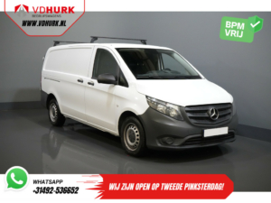 Mercedes-Benz Vito Bestelbus 116 CDI Aut. L2 RWD BPM VRIJ! Standkachel/ Navi/ Stoelverw./ Carplay/ Camera/ Cruise/ Trekhaak/ Airco