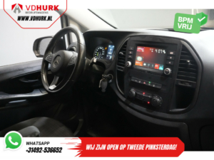 Mercedes-Benz Vito Bestelbus 116 CDI Aut. L2 RWD BPM VRIJ! Standkachel/ Navi/ Stoelverw./ Carplay/ Camera/ Cruise/ Trekhaak/ Airco