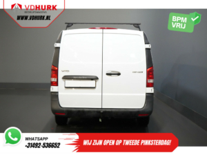 Mercedes-Benz Vito Bestelbus 116 CDI Aut. L2 RWD BPM VRIJ! Standkachel/ Navi/ Stoelverw./ Carplay/ Camera/ Cruise/ Trekhaak/ Airco