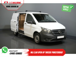 Mercedes-Benz Vito Bestelbus 116 CDI Aut. L2 RWD BPM VRIJ! Standkachel/ Navi/ Stoelverw./ Carplay/ Camera/ Cruise/ Trekhaak/ Airco