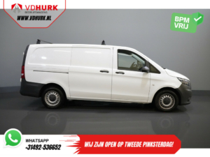 Mercedes-Benz Vito Bestelbus 116 CDI Aut. L2 RWD BPM VRIJ! Standkachel/ Navi/ Stoelverw./ Carplay/ Camera/ Cruise/ Trekhaak/ Airco