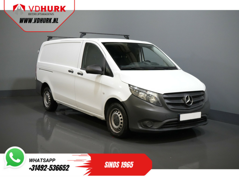 Mercedes-Benz Vito Van 116 CDI Aut. L2 RWD BPM FREE! Ogrzewanie podłogowe/ Navi/ Podgrzewanie foteli/ Carplay/ Kamera/ Cruise/ Hak holowniczy/ Klimatyzacja