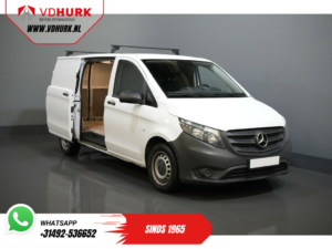 Mercedes-Benz Vito Van 116 CDI Aut. L2 RWD BPM БЕЗКОШТОВНО! Підігрів підставки / Навігація / Підігрів сидінь / Carplay / Камера / Круїз / Буксирувальний гак / Кондиціонер