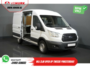 Ford Transit Van 350 2.0 TDCI 130 ch Aut. L2H2 Trend 2x Porte coulissante/ Chauffage au sol/ Sièges chauffants/ Caméra/ PDC/ Croisière/ Airco/ Crochet de remorquage
