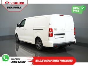 Toyota ProAce Bestelbus Worker 2.0 D-4D 180 pk Aut. L3 2x Schuifdeur/ Adapt. Cruise/ Alarm III/ Standkachel/ Stoelverw./ Keyless/ Climate/ CarPlay/ Came