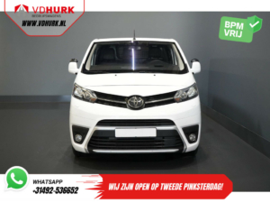 Toyota ProAce Bestelbus Worker 2.0 D-4D 180 pk Aut. L3 2x Schuifdeur/ Adapt. Cruise/ Alarm III/ Standkachel/ Stoelverw./ Keyless/ Climate/ CarPlay/ Came