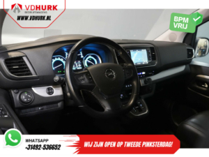 Opel Zafira-e Life Tourer Personenvervoer 75 kWh 330km WLTP (DEMO) € 42.887,- incl. BTW Pano/ Elek.Schuifdeuren/ Massage Stoelen/ Leder/ Xenon/ Standkachel/ Head Up/ Klas