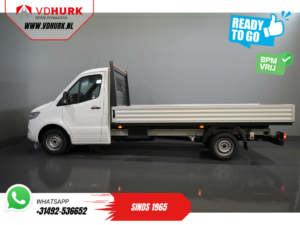 Mercedes-Benz Sprinter Open laadbak 317 CDI Aut. L3 Open laadbak/ 3.5t Trekverm./ MBUX/ 4.3m bak/ Stoelverw./ Cruise/ Trekhaak