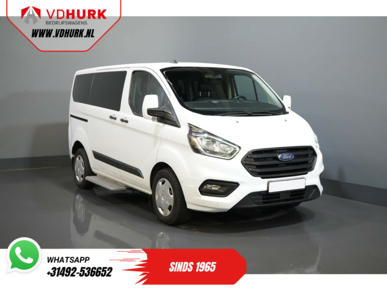 Ford Transit Custom Passenger Tourneo 2.0 TDCI € 33,207 incl. VAT/BPM Trend Combi/ Kombi/ 9 Person/ 9 P/ Cruise/ PDC/ Airco