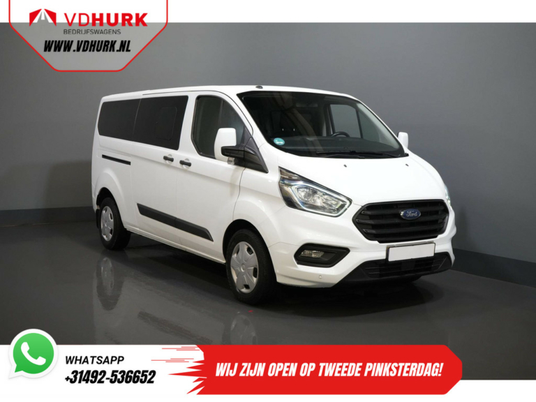Ford Transit Custom Passenger Transport 2.0 TDCI 130 hp L2 €36,102 incl. VAT/BPM Combi/ Kombi/ Cruise/ Camera/ PDC V+A/ Airco