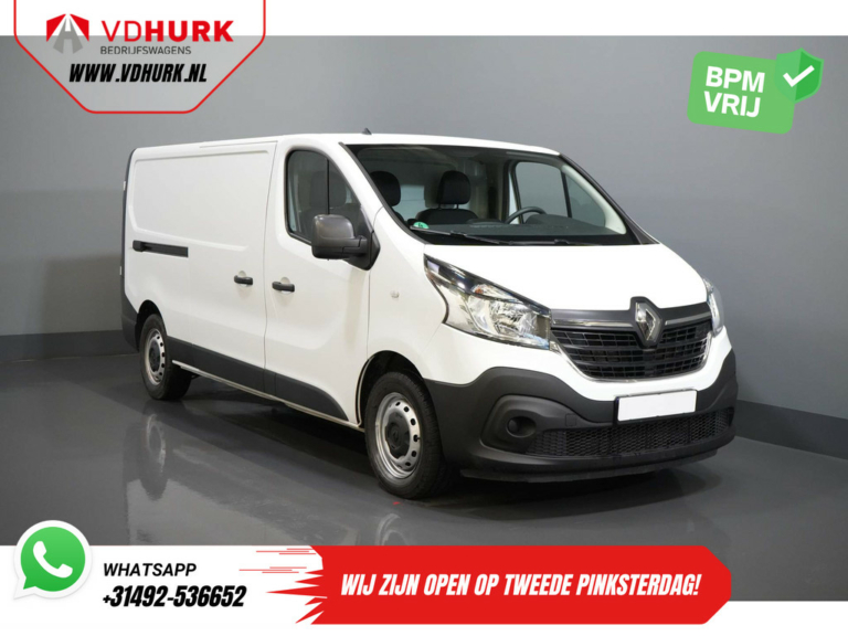 Renault Trafic Bestelbus 2.0 dCi 120 pk L2 3 Pers./ Keyless/ Airco/ PDC