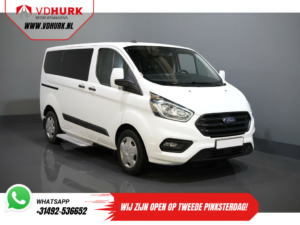 Ford Transit Custom Personenvervoer Tourneo 2.0 TDCI €33.207,- incl. BTW/BPM Trend Combi/ Kombi/ 9 Persoons/ 9 P/ Cruise/ PDC/ Airco