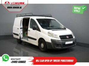Fiat Scudo Van 1.6 MJ 90 к.с. ТІЛЬКИ ДЛЯ ЕКСПОРТУ ТО 04-'26 / Imperial / Кондиціонер / Фаркоп