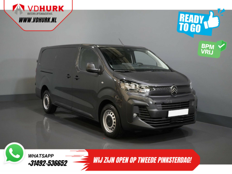 Citroën Jumpy Van 2.0 HDI 180 hp Aut. L3 BPM FREE/ Virtual Cockpit/ Carplay/ Navi/ Camera/ Cruise/ PDC/ Airco