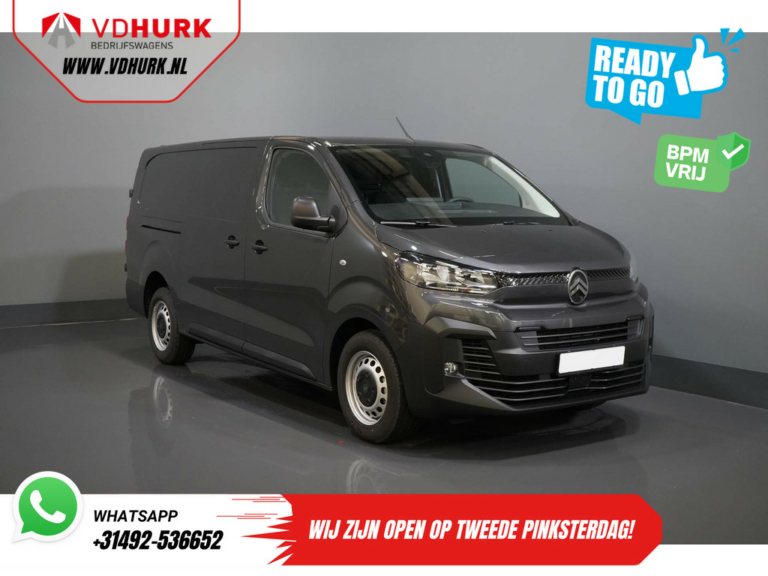 Citroën Jumpy Van 2.0 HDI 180 hp Aut. L3 Virtual Cockpit/ Carplay/ Navi/ Camera/ Cruise/ PDC/ Airco