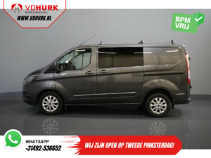 Ford Transit Custom Van 2.0 TDCI 130 hp Aut DC Double Cab Limited 2x Sliding door/ CarPlay/ Seatverw./ Cruise/ LMV/ Navi/ Cruise/ PDC