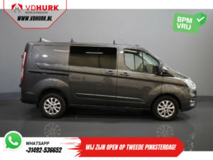 Ford Transit Custom Van 2.0 TDCI 130 hp Aut DC Double Cab Limited 2x Sliding door/ CarPlay/ Seatverw./ Cruise/ LMV/ Navi/ Cruise/ PDC