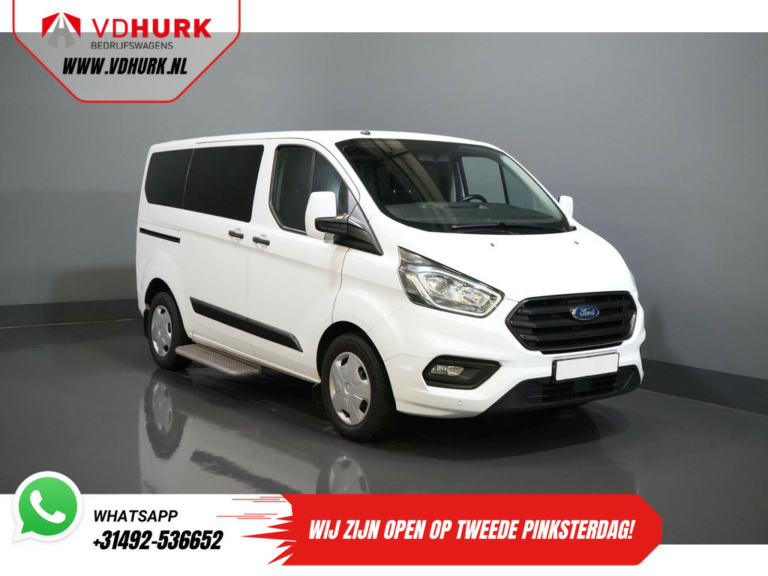 Ford Transit Custom Passenger Tourneo 2.0 TDCI € 33,012,- incl. VAT/BPM Trend Combi/ Kombi/ 9 Person/ 9 P/ Cruise/ PDC/ Airco