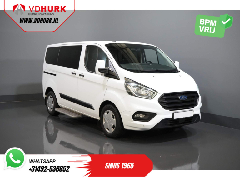 Ford Transit Custom Personenvervoer Tourneo 2.0 TDCI € 25.717,- incl. BTW/BPM Trend Combi/ Kombi/ 9 Persoons/ 9 P/ Cruise/ PDC/ Airco