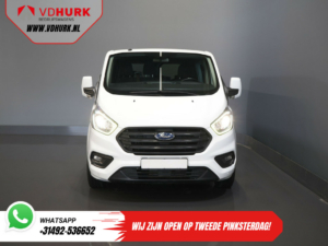 Ford Transit Custom Personenvervoer Tourneo 2.0 TDCI €33.466,- incl. BTW/BPM Trend Combi/ Kombi/ 9 Persoons/ 9 P/ Cruise/ PDC/ Airco