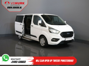Ford Transit Custom Personenvervoer Tourneo 2.0 TDCI €33.466,- incl. BTW/BPM Trend Combi/ Kombi/ 9 Persoons/ 9 P/ Cruise/ PDC/ Airco
