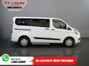 Ford Transit Custom Personenvervoer Tourneo 2.0 TDCI €33.466,- incl. BTW/BPM Trend Combi/ Kombi/ 9 Persoons/ 9 P/ Cruise/ PDC/ Airco