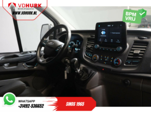 Ford Transit Custom Bestelbus 2.0 TDCI 130 pk L2 BPM VRIJ! NL Auto/ Carplay/ Camera/ PDC/ Cruise/ LMV/ Trekhaak
