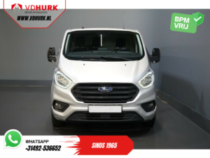 Ford Transit Custom Bestelbus 2.0 TDCI 130 pk L2 BPM VRIJ! NL Auto/ Carplay/ Camera/ PDC/ Cruise/ LMV/ Trekhaak