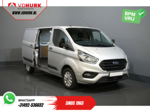 Ford Transit Custom Bestelbus 2.0 TDCI 130 pk L2 BPM VRIJ! NL Auto/ Carplay/ Camera/ PDC/ Cruise/ LMV/ Trekhaak