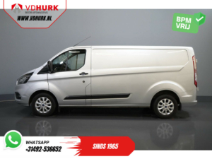 Ford Transit Custom Bestelbus 2.0 TDCI 130 pk L2 BPM VRIJ! NL Auto/ Carplay/ Camera/ PDC/ Cruise/ LMV/ Trekhaak