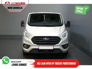 Ford Transit Custom Bestelbus 2.0 TDCI 130 pk L2 BPM VRIJ! NL Auto/ Carplay/ Camera/ PDC/ Cruise/ LMV/ Trekhaak